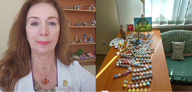 Перинатальна психологиня Алла Тимчак у кабінеті ментального здоров'я